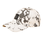 Its a nice day to have a good day | Tye Die Hat - White and Dark Grey