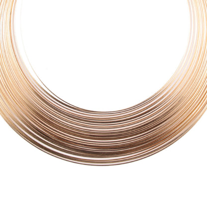 Egyptian Queen | Gold Coil Necklace