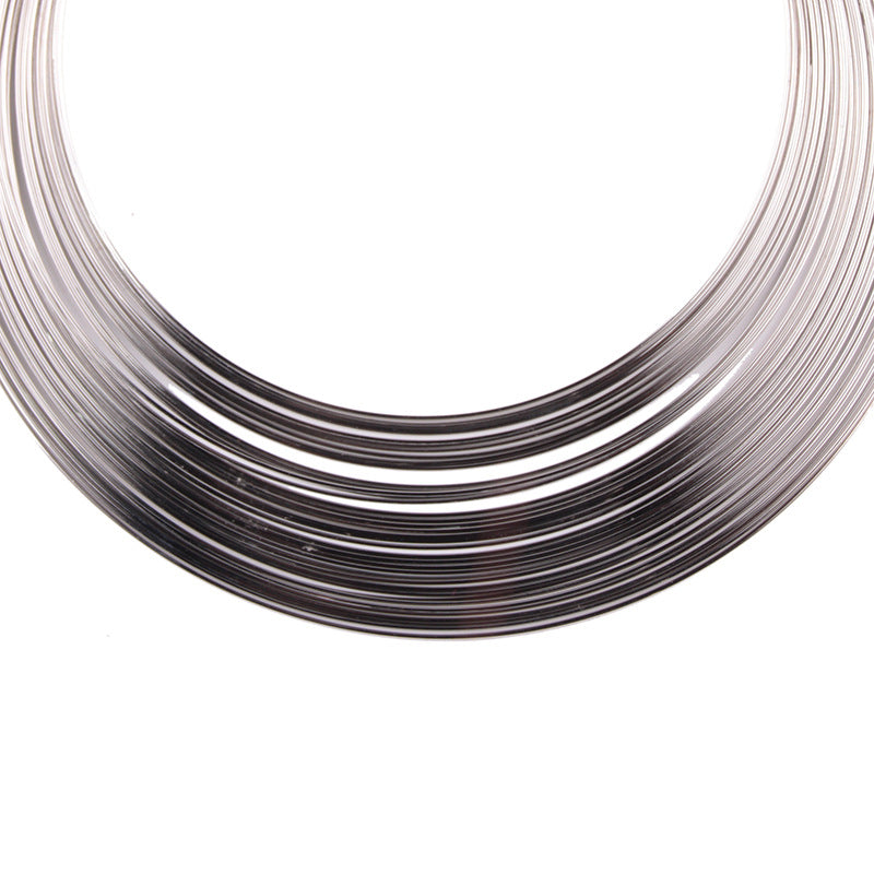 Egyptian Queen | Silver Coil Necklace