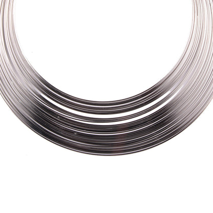 Egyptian Queen | Silver Coil Necklace