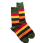 Green and Stripped | Fun Socks