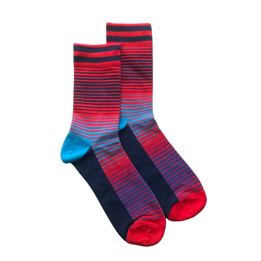 Red Stripes | Fun Socks