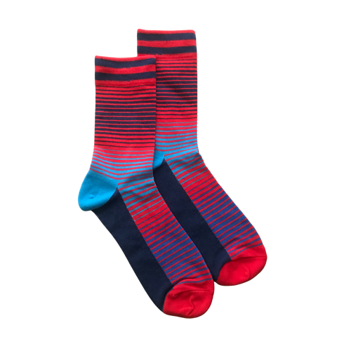 Red Stripes | Fun Socks