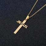 My Strong Tower | Jesus Gold Necklace