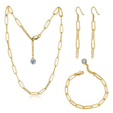 Crystal | Necklace | Earrings & Bracelet Set