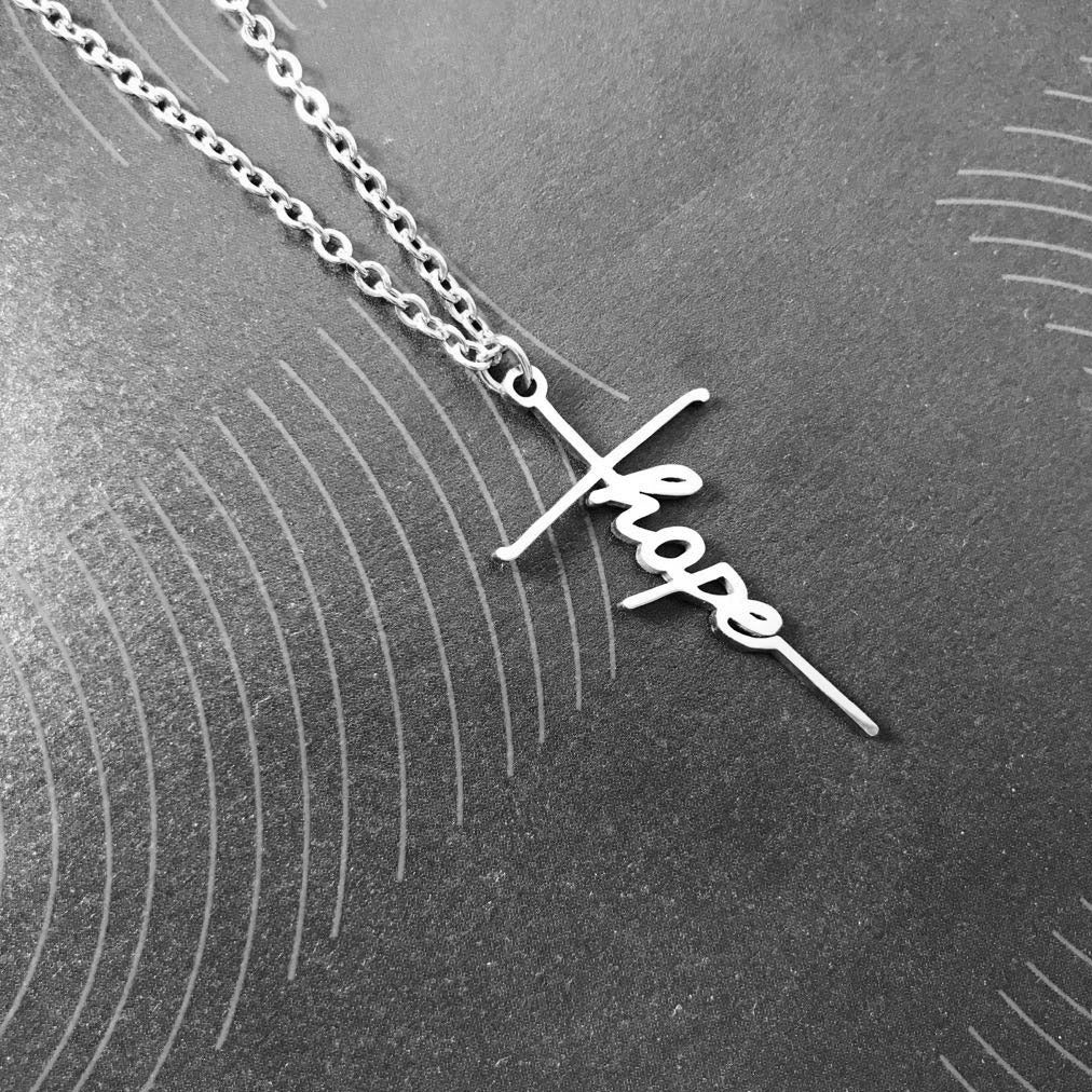 Cursive Hope | Necklace