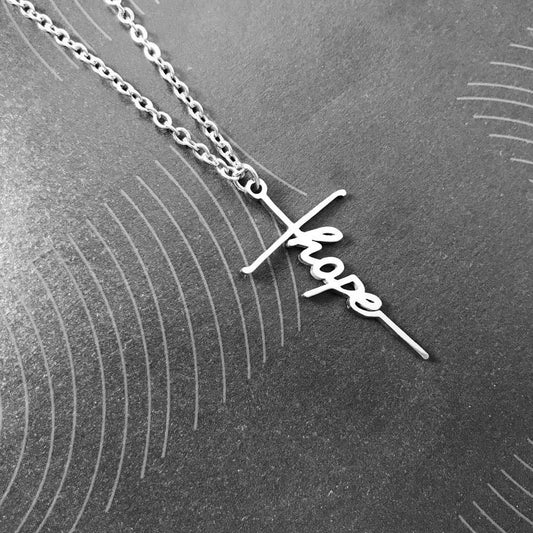 Cursive Hope | Necklace