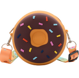 Brown Sprinkle Donut | Cute Kids Purse