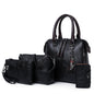 Amber | Black Handbag set