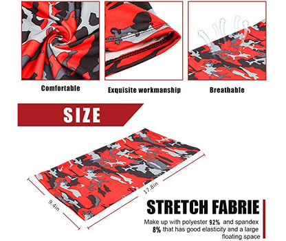 Grey camuoflauge gator/face covering