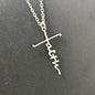 Cursive Faith | Necklace