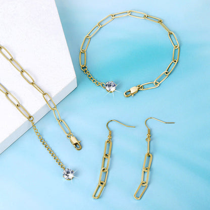 Crystal | Necklace | Earrings & Bracelet Set