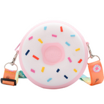 Pink Sprinkle Donut | Cute Kids Purse