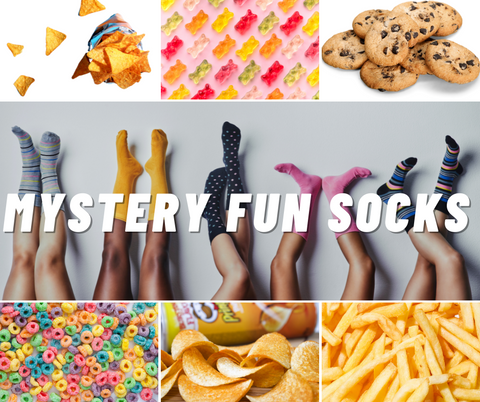 Sweet and Spicy | 3 Pair Mystery Fun Sock Pack