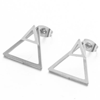 Pyramid | Stud Earrings