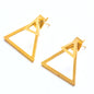 Pyramid | Stud Earrings