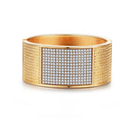 Gold Show Stopper | Hinge Bracelet