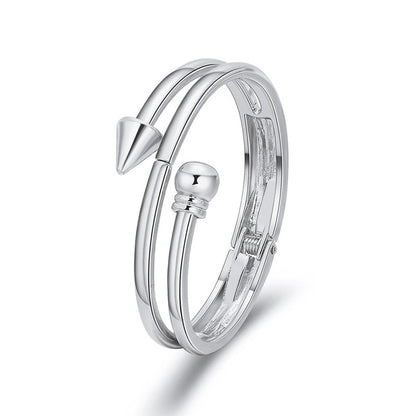 Silver Arrow | Hinge Bracelet