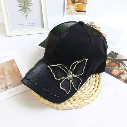 Butterfly Bling | Black Hat