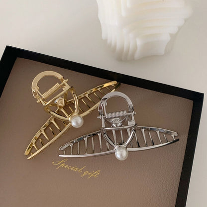 Pearl Perfect | Gold Large Hair Clip