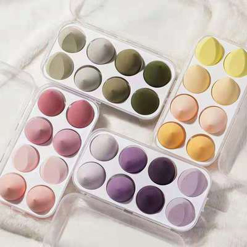 8 Pack Beauty Blenders with Case