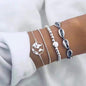 Shelly|Silver Bracelet