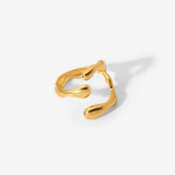 Asymmetrical Gold | Ring