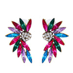 Peacock | Crystal Stone Earrings