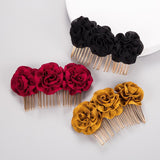 Black Rose | Hair Comb Pin