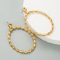 Gold Rhinestones | Earrings