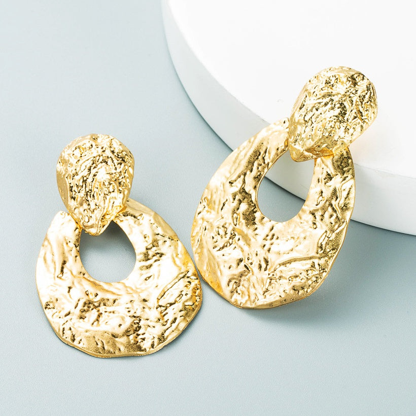 Hammered Fashionista | Earrings