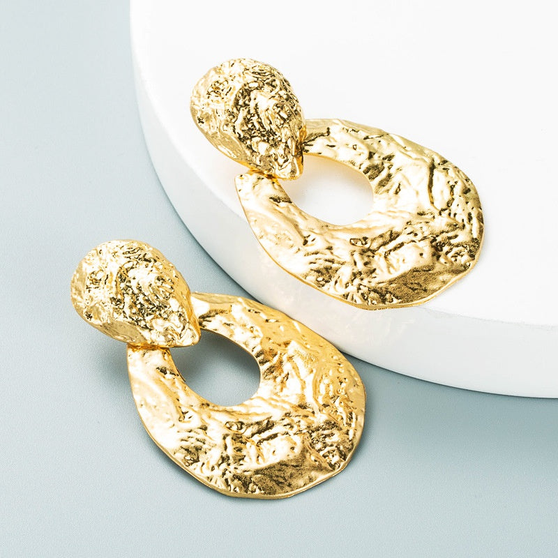 Hammered Fashionista | Earrings