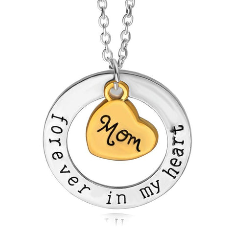 For ever in our hearts Mom | necklace.