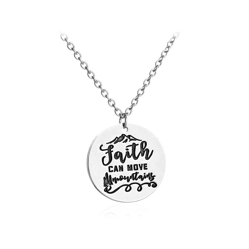 Faith can move Mountains | Necklace