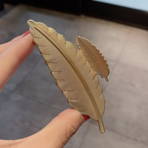 Gold Leaf | Medium Hair Clip
