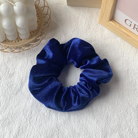 Royal Blue | Soft Velvety Scrunchie