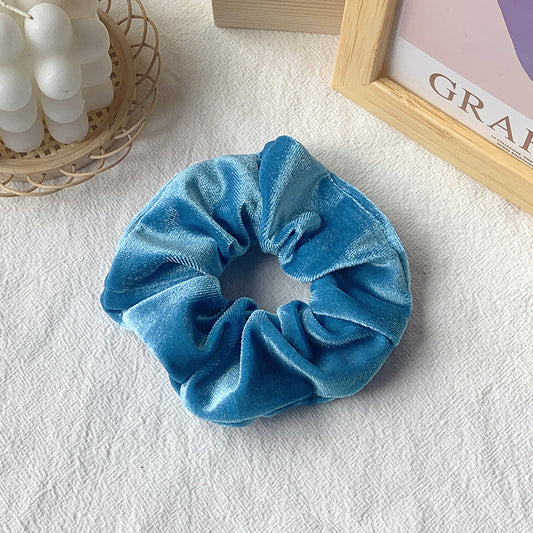 Sky Blue | Soft Velvety Scunchie