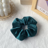 Emerald Green | Soft Velvety Scrunchie