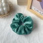 Teal | Soft Velvety Scrunchie