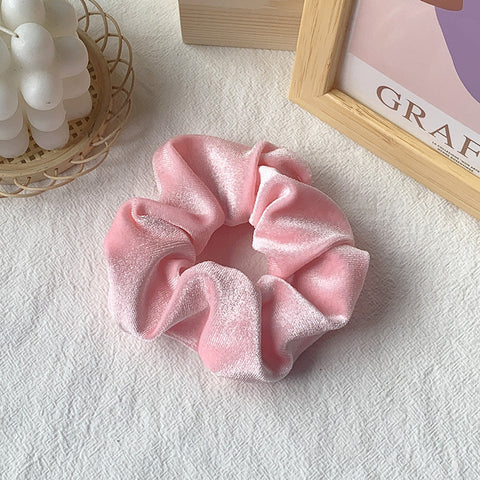 Soft Pink | Soft Velvety Scrunchie