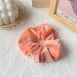 Peachy | Soft Velvety Scrunchie