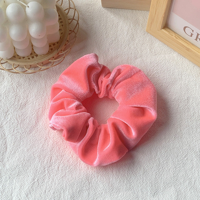 Melon | Soft Velvety Scrunchie
