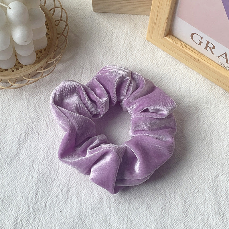Lavender | Soft Velvety Scrunchie