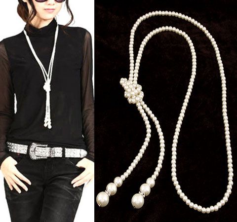 Classic Pearls | Long Necklace