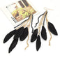 Black Feather | Earrings