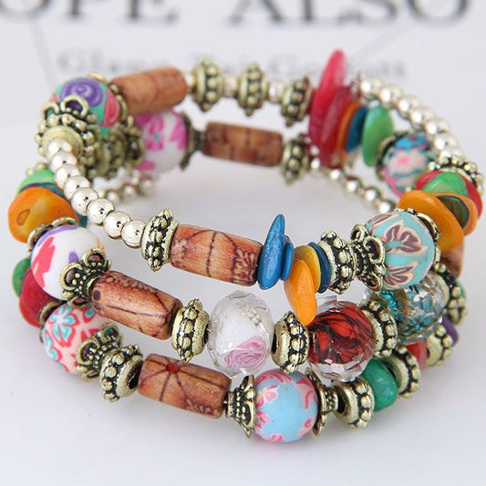 Vibrant Glam | Coil Bracelet