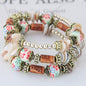 Ivory Glam | Coil Bracelet