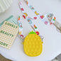 Pineapple | Mini Pop it Purse