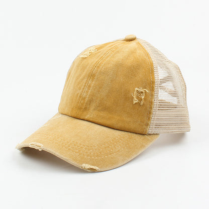 Distressed Pony Tail | Hat