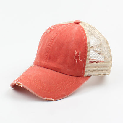 Distressed Pony Tail | Hat